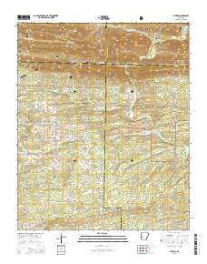Athens 2014 topographic map thumbnail