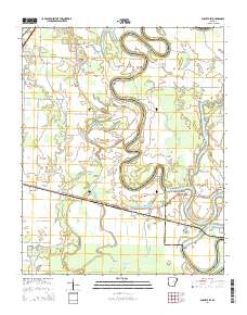 Augusta SW 2014 topographic map thumbnail