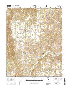 Blue Eye 2014 topographic map thumbnail