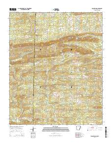 Bog Springs 2014 topographic map thumbnail