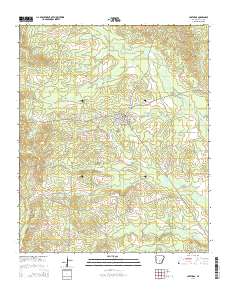 Carthage 2014 topographic map thumbnail
