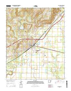Bald Knob 2014 topographic map thumbnail