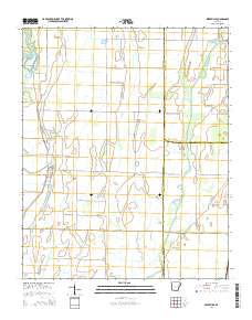 Beedeville 2014 topographic map thumbnail