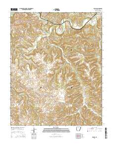 Bruno 2014 topographic map thumbnail