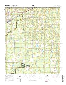 Bearden 2014 topographic map thumbnail