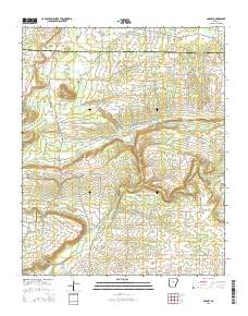 Barney 2014 topographic map thumbnail