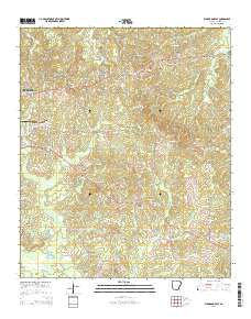 El Dorado East 2014 topographic map thumbnail