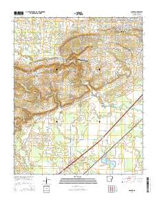 Garner 2014 topographic map thumbnail