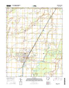 Corning 2014 topographic map thumbnail