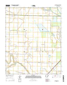 Gethsemane 2014 topographic map thumbnail