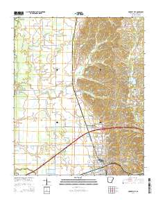 Forrest City 2014 topographic map thumbnail