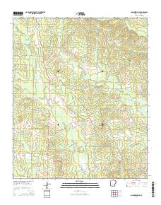 Chambersville 2014 topographic map thumbnail