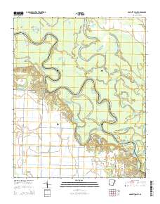 Crocketts Bluff 2014 topographic map thumbnail