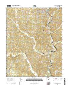 Mammoth Spring 2014 topographic map thumbnail
