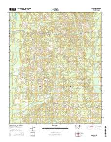 Grapevine 2014 topographic map thumbnail