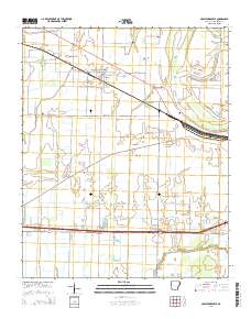 Crawfordsville 2014 topographic map thumbnail