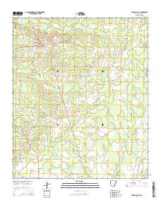 Fountain Hill 2014 topographic map thumbnail