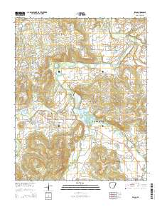 Elkins 2014 topographic map thumbnail