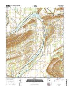Gleason 2014 topographic map thumbnail