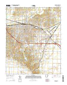 Jonesboro 2014 topographic map thumbnail