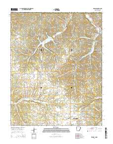 Hiwasse 2014 topographic map thumbnail