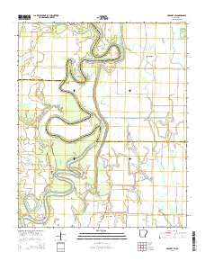 Gregory SW 2014 topographic map thumbnail