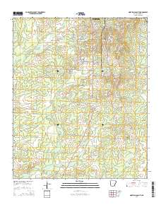 Monticello South 2014 topographic map thumbnail