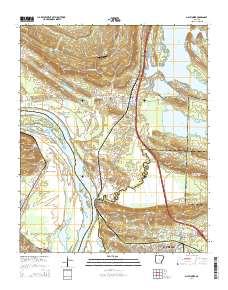 Mayflower 2014 topographic map thumbnail
