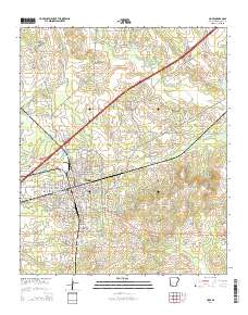 Hope 2014 topographic map thumbnail