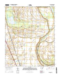 Jericho 2014 topographic map thumbnail