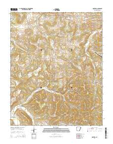 Hartwell 2014 topographic map thumbnail