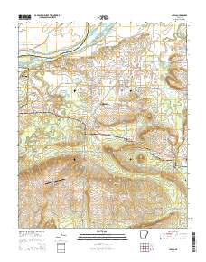 Lavaca 2014 topographic map thumbnail