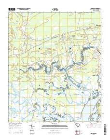 Adams Run 2014 topographic map thumbnail