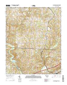 Blacksburg North 2014 topographic map thumbnail