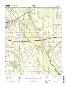 Bishopville East 2014 topographic map thumbnail