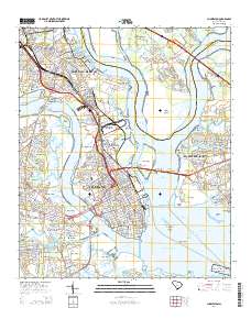 Charleston 2014 topographic map thumbnail