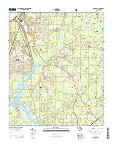 Cordesville 2014 topographic map thumbnail