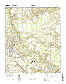 Darlington East 2014 topographic map thumbnail