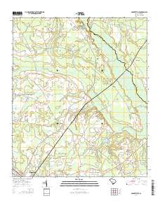 Crocketville 2014 topographic map thumbnail