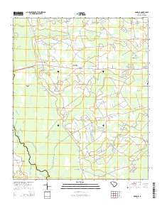 Dongola 2014 topographic map thumbnail