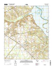 Elloree 2014 topographic map thumbnail