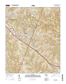 Fountain Inn 2014 topographic map thumbnail