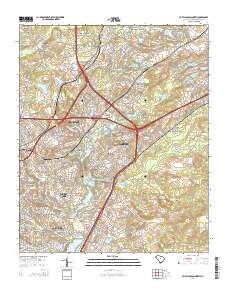 Fort Jackson North 2014 topographic map thumbnail