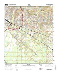 Fort Jackson South 2014 topographic map thumbnail