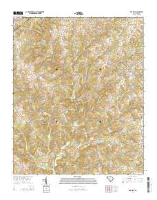 Due West 2014 topographic map thumbnail