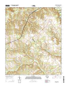 Fort Motte 2014 topographic map thumbnail