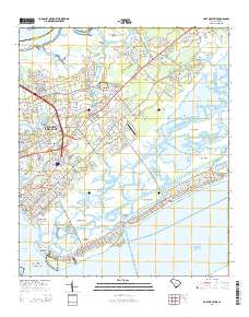Fort Moultrie 2014 topographic map thumbnail