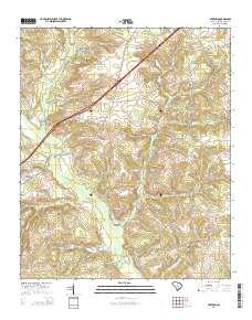 Foxtown 2014 topographic map thumbnail