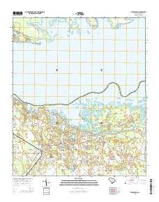 Eutawville 2014 topographic map thumbnail