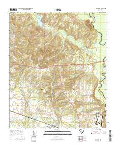 Eastover 2014 topographic map thumbnail